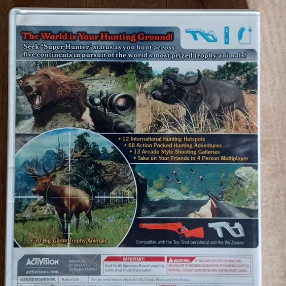 Wii Cabelas Big Game Hunter 2010 Game - Picture 3 of 4